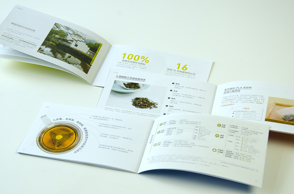 洱海茶業(yè)宣傳畫冊