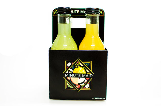果汁飲料裝飾畫(huà)風(fēng)格包裝設(shè)計(jì)欣賞