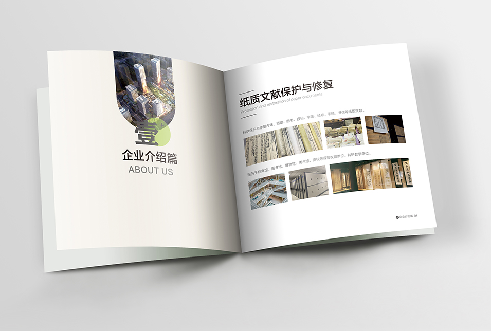 古籍檔案修復(fù)畫冊設(shè)計(jì)案例